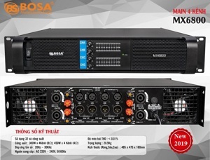 Main Bosa MX6800