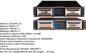 Main CAF KING 2.8