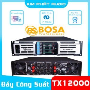 Main công suất 4 Kênh Bosa TX12000