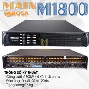 Main công suất 4 kênh nguồn xung Bosa M18000