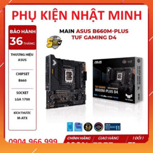 Bo mạch chủ - Mainboard Asus TUF Gaming B660 Plus