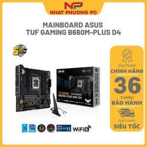 Mainboard Asus TUF GAMING B660M-PLUS D4