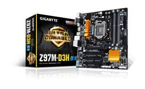 Bo mạch chủ - Mainboard Gigabyte GA-Z97M-D3H - Socket 1150, Intel Z97, 4 x DIMM, Max 32GB, DDR3