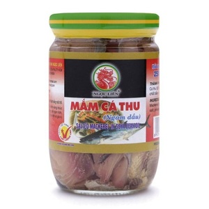 Mắm cá thu ngâm dầu Ngọc Liên lọ 250g