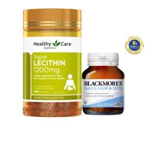 Mầm đậu nành blackmores lecithin 1200 160 viên