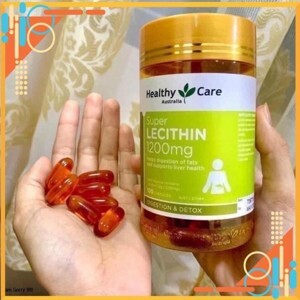 Mầm đậu nành HealthyCare Super Lecithin 1200mg