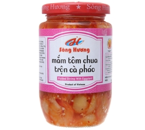 Mắm tôm chua trộn cà pháo Sông Hương hũ 430g