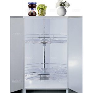 Mâm xoay 360 inox mờ 304 nan tròn KIASO KM033