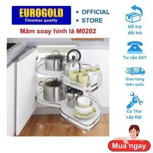 Mâm xoay hình lá Eurogold M0202L