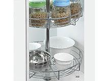Mâm xoay tròn inox Eurogold TR360A