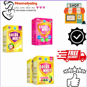 Mama sữa non Colos Multi A0 - 350g (dành cho trẻ từ 0-6 tháng tuổi)