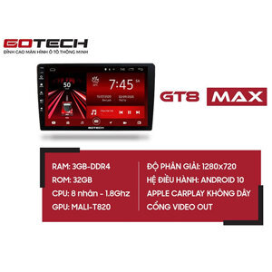 Màn hình Android GOTECH GT8 Max