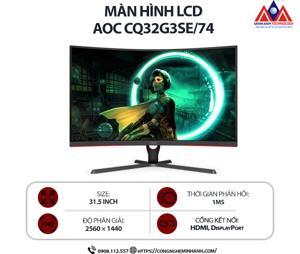 Màn hình máy tính AOC CQ32G3SE - 165Hz, 31.5 inch