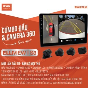 Màn hình liền camera 360 độ Elliview I S3