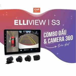 Màn hình liền camera 360 độ Elliview I S3