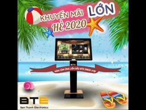 Màn hình liền đầu karaoke BTE S9650 4TB