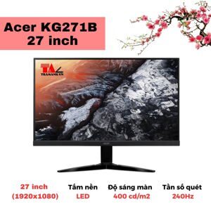 Màn hình máy tính Acer KG271B - 27 inch, Full HD