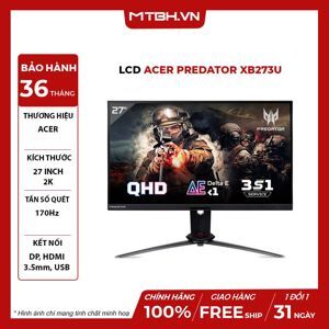 Màn hình máy tính Acer Predator XB273U NV - 27 inch