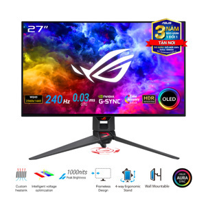Màn hình máy tính Asus ROG Swift OLED PG27AQDM - 27 inch