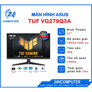 Màn hình máy tính Asus TUF Gaming VG279Q3A - 27 inch