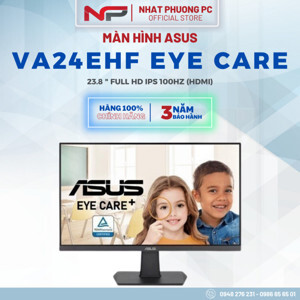 Màn hình máy tính Asus VA24EHF - 23.8 inch