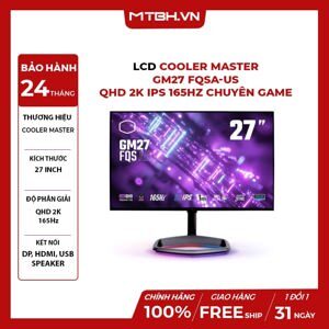 Màn hình máy tính Cooler Master GM27 FQSA-US - 27 inch