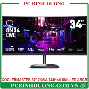 Màn hình máy tính Cooler Master CMI-GM34-CWQA - 34 inch