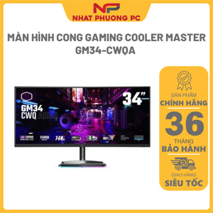 Màn hình máy tính Cooler Master CMI-GM34-CWQA - 34 inch