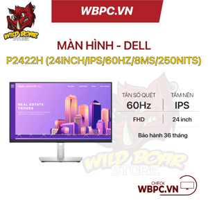 Màn hình máy tính Dell P2422H - 23.8 inch