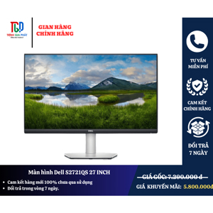 Màn hình máy tính Dell S2721QS - 27 inch 4K UHD