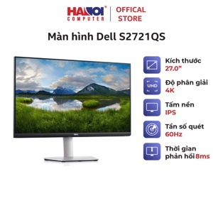 Màn hình máy tính Dell S2721QS - 27 inch 4K UHD