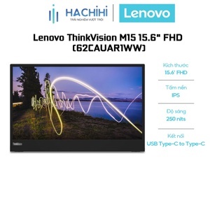 Màn hình máy tính Lenovo ThinkVision M15 62CAUAR1WW - 15.6 inch