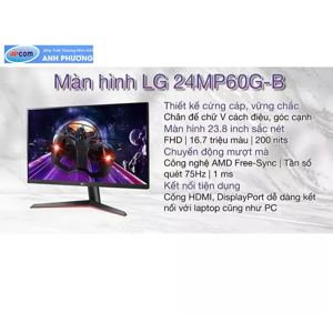 Màn hình máy tính LG 24MP60G-B - 24 inch