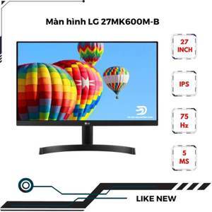 Màn hình máy tính LG 27MK600M-B - 27 inch, Full HD (1920 x 1080)