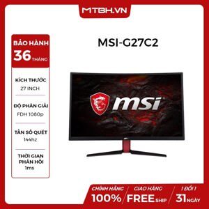 Màn hình máy tính MSI Optix G27C2 - 27 inch