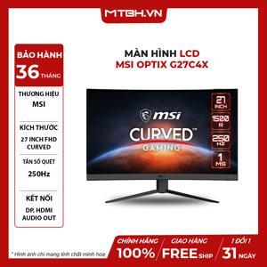 Màn hình máy tính MSI Optix G27C4X - 27 inch