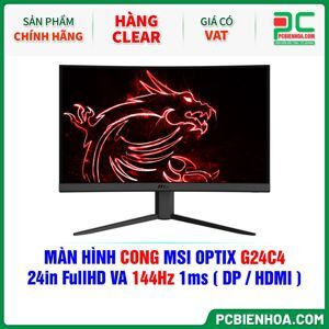 Màn hình máy tính MSI Optix G24C4 - 24 inch