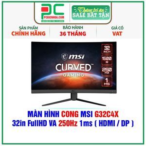 Màn hình máy tính MSI Optix G32C4X - 32 inch