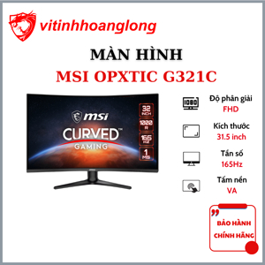 Màn hình máy tính MSI Optix G321C - 32 inch