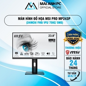 Màn hình máy tính MSI PRO MP243P -23.8 inch