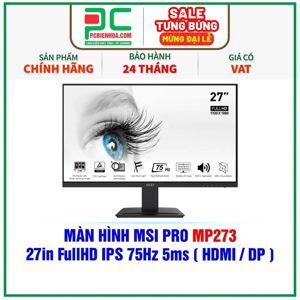 Màn hình máy tính MSI Pro MP273 - 27 inch