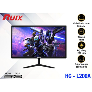 Màn hình máy tính Ruix HC-L200A - 20 inch