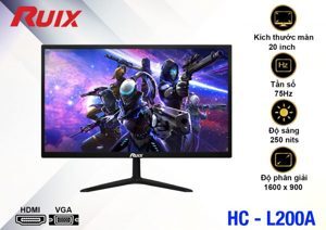 Màn hình máy tính Ruix HC-L200A - 20 inch