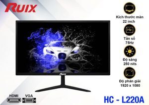 Màn hình máy tính Ruix HC-L220A - 22 inch