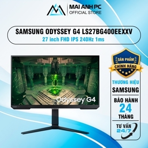 Màn hình máy tính Samsung Odyssey G4 LS27BG400EEXXV - 27 inch