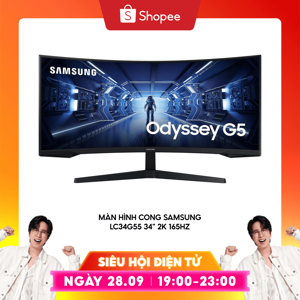 Màn hình máy tính Samsung Odyssey G5 LC34G55TWWEXXV - 34 inch