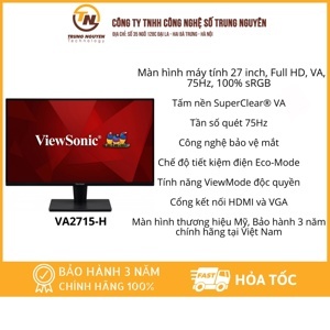 Màn hình máy tính ViewSonic VA2715-H - 27 inch