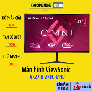 Màn hình máy tính ViewSonic VX2718-2KPC - 27 inch