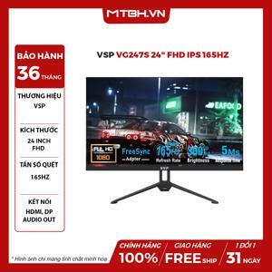 Màn hình máy tính VSP VG247S 24 inch