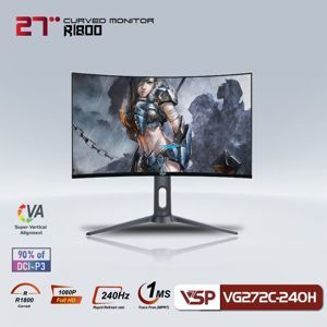 Màn hình máy tính VSP VG272C - 27 inch